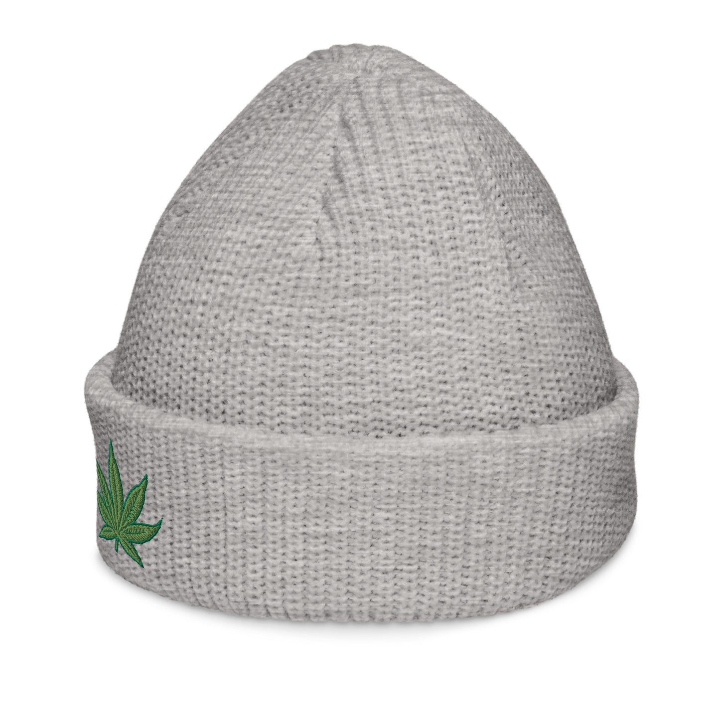 Pot Leaf Fisherman Beanie